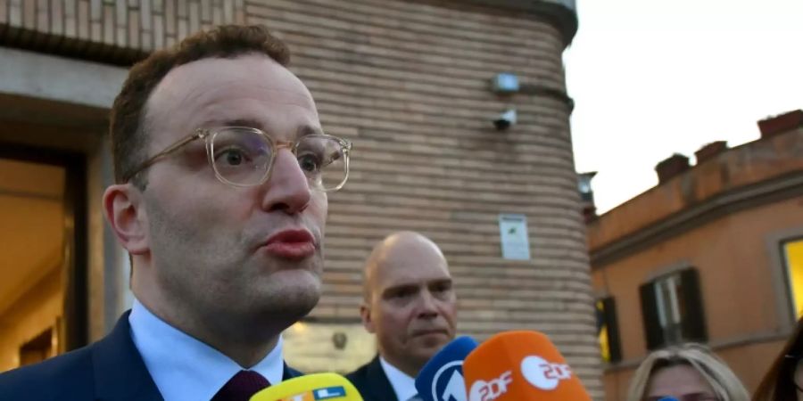 Bundesgesundheitsminister Jens Spahn in Rom