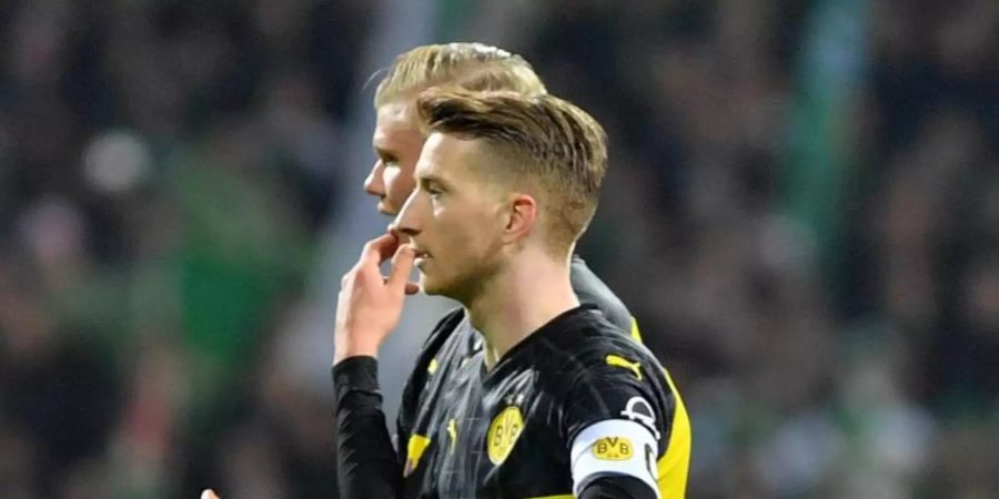 Muss sich mit seinem Comeback noch gedulden: BVB-Star Marco Reus. Foto: David Hecker/dpa