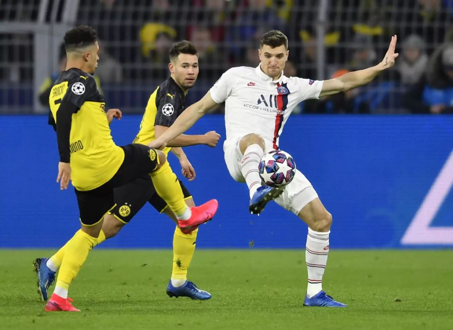 Borussia Dortmund und Paris-Saint-Germain begegneten sich im Achtelfinal der Champions League.