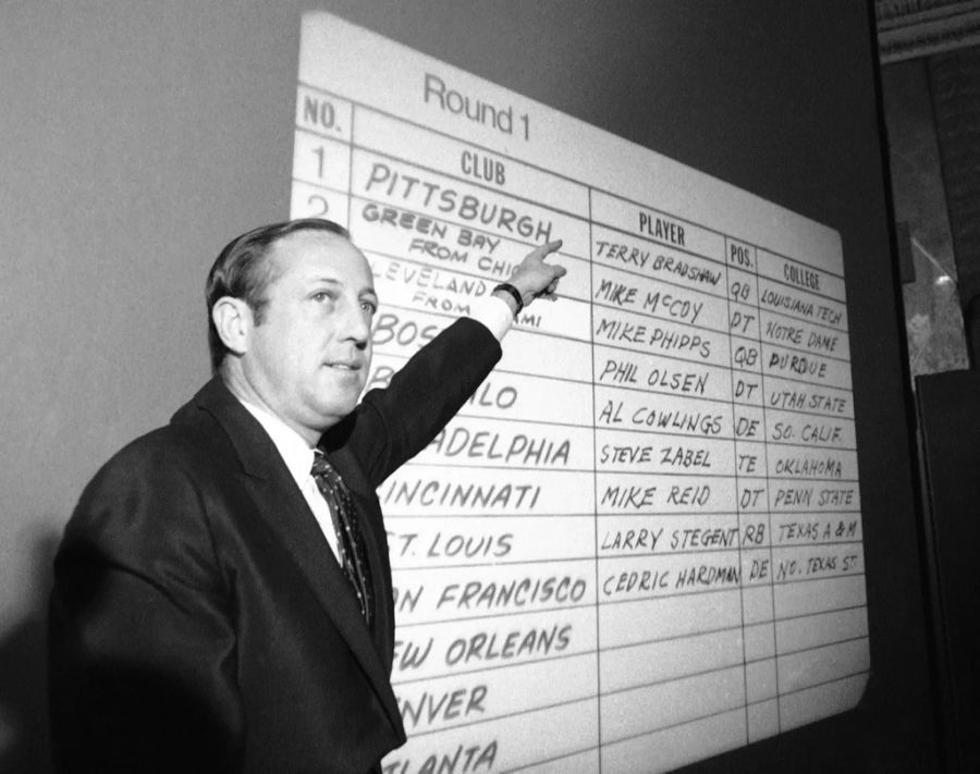 Der Draft gehört in der NFL zu den wichtigsten Events des Jahres. Das war schon 1970 so.