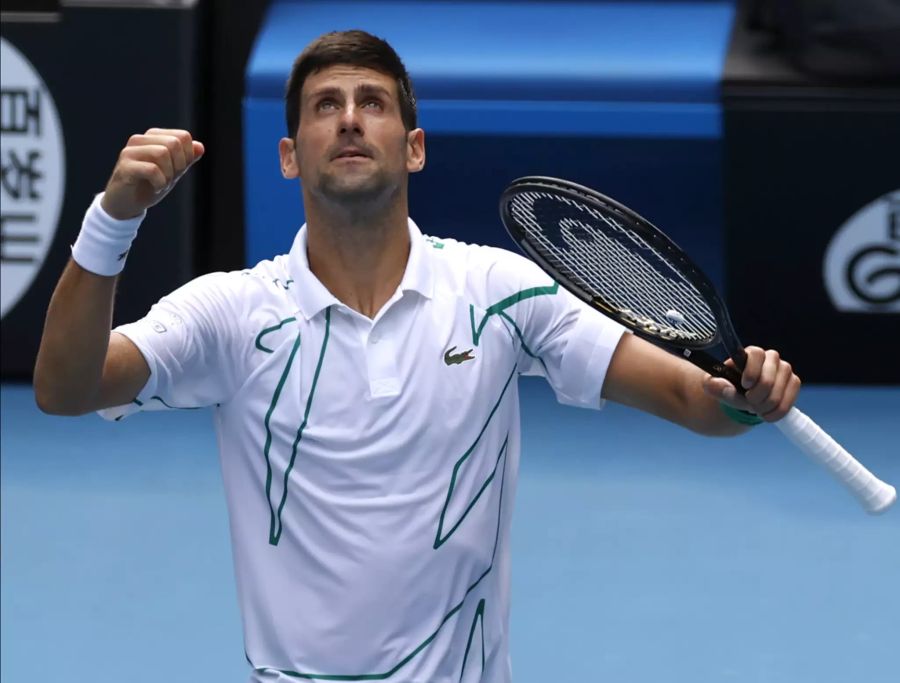 Im Halbfinal wartet nun der Kracher gegen Novak Djokovic.