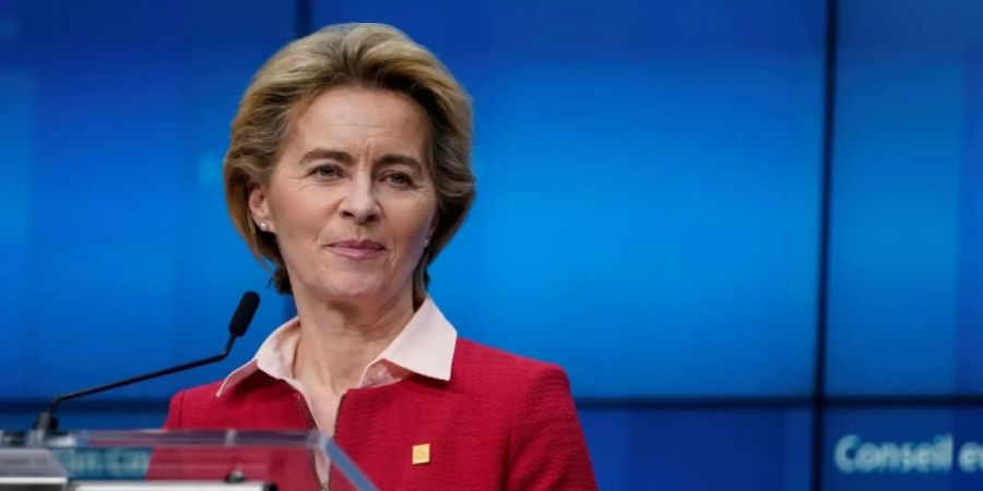 EU-Kommissionspräsidentin von der Leyen