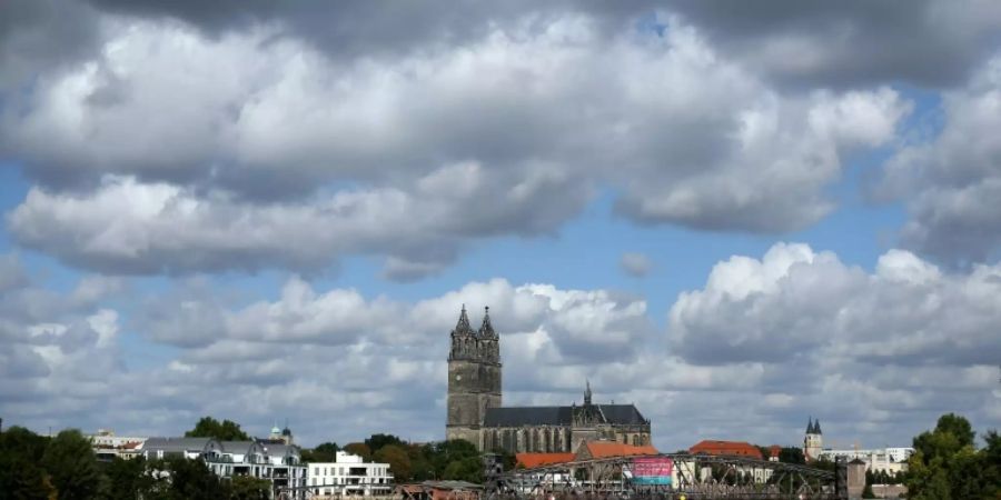 Der Dom ist ein Wahrzeichen Magdeburgs