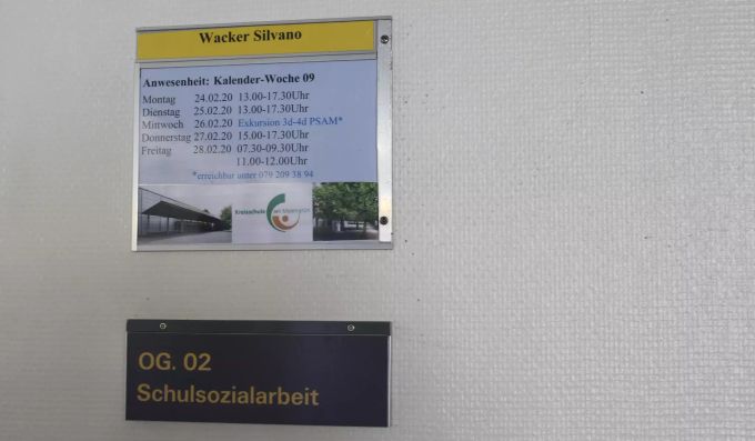 Schulsozialarbeit an der Kreisschule am Maiengrün in Dottikon. Schulsozialarbeit