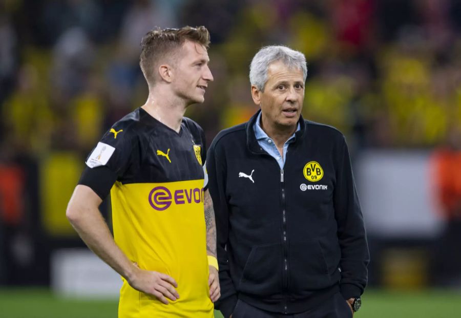 Neben den Pokalträumen verlieren Lucien Favre und seine Dortmunder auch Kapitän Marco Reus.