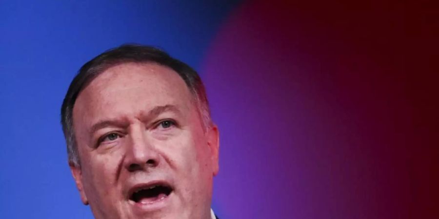 US-Aussenminister Mike Pompeo hat weitere Sanktionen gegen den Iran verkündet. Foto: Francisco Seco/AP/dpa/Archivbild