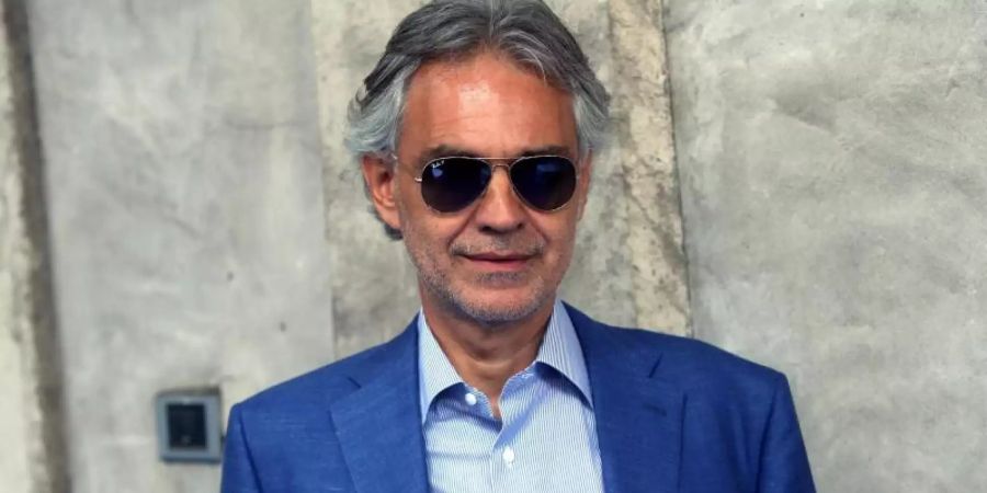Andrea Bocelli wird im Mailänder Dom singen. Foto: Matteo Bazzi/ANSA/AP/dpa