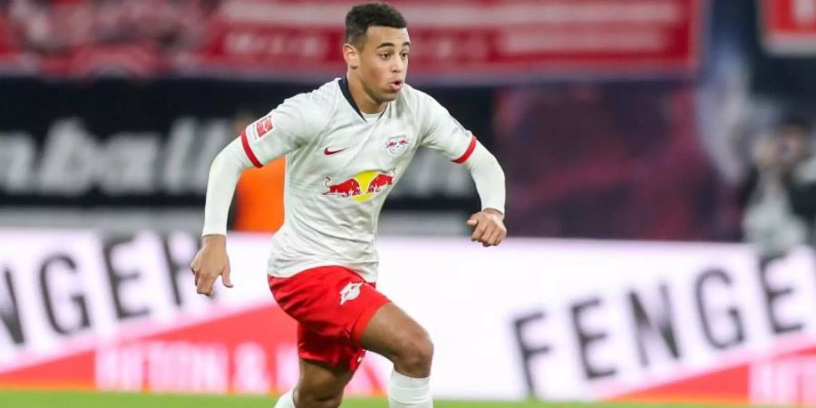 Leipzig hat den Vertrag mit Tyler Adams bis 2025 verlängert. Foto: Jan Woitas/dpa-Zentralbild/dpa