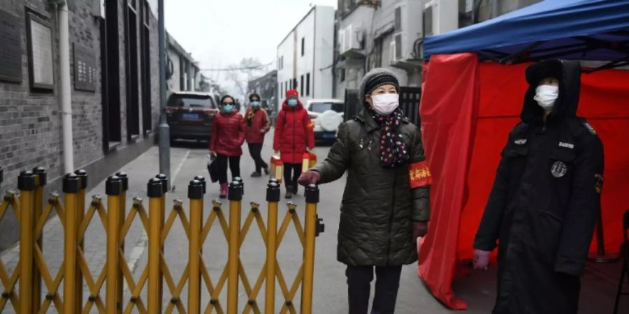 China Kontrollpunkt