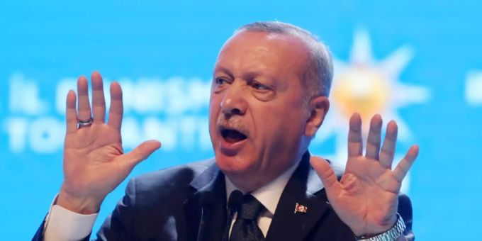 Der türkische Präsident Recep Tayyip Erdogan. l