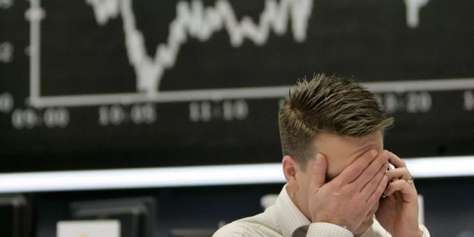 Das Einbrechen der Börsen bereitet vielerorts grosse Sorgen. pensionskasse