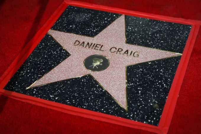 Der Stern von Daniel Craig. Daniel Craig