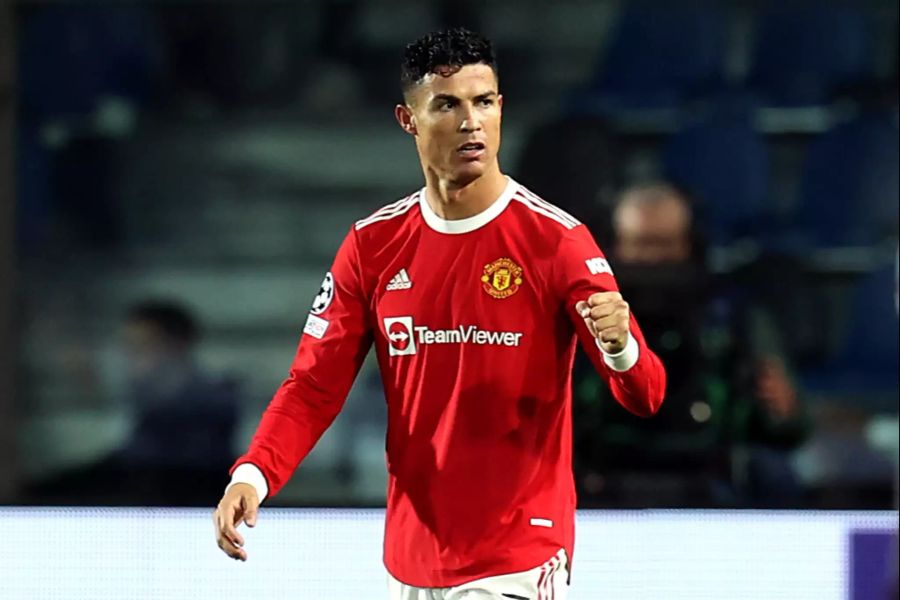 Cristiano Ronaldo trifft auch bei Manchester United regelmässig.