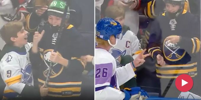 Im Video - Bub gewinnt Stock von NHL-Star bei Schere, Stein, Papier