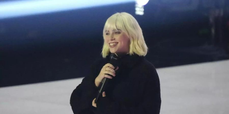 Billie Eilish wird geehrt. Foto: Charles Sykes/Invision via AP/dpa
