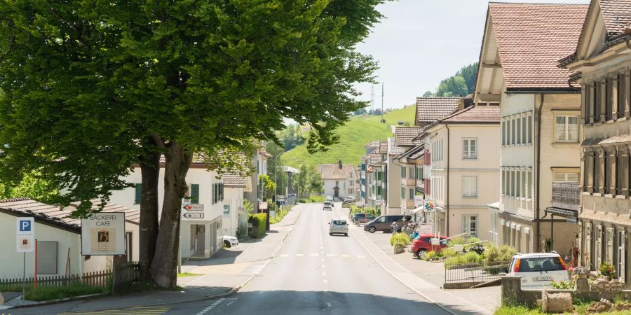 Stosstrasse Gemeinde Gais (AR).