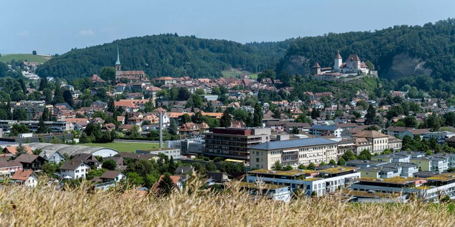 Blick auf die Gemeinde Burgdorf.