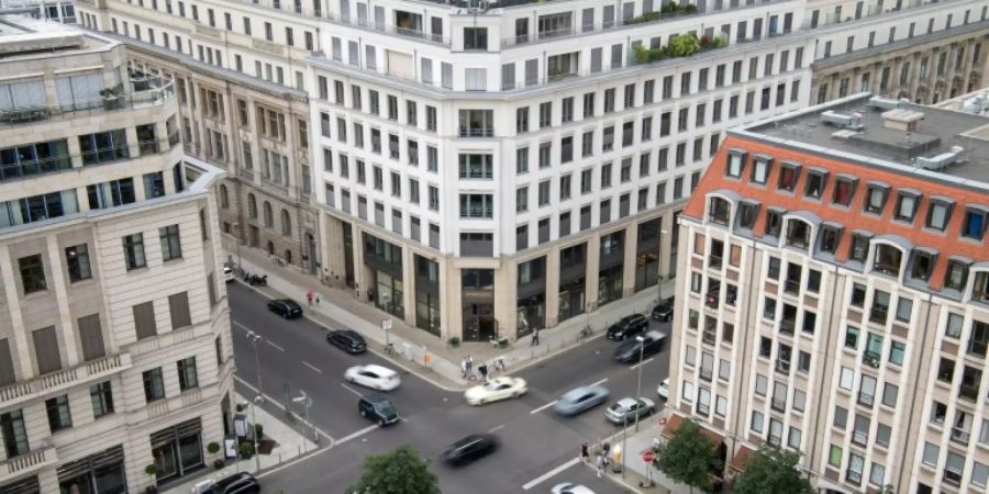 Strassenkreuzung in Berlin