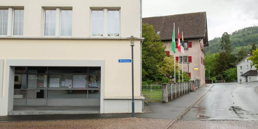 Die Gemeindeverwaltung Flums im Kanton St. Gallen.