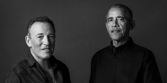 Barack Obama und Bruce Springsteen Barack Obama, Bruce Springsteen