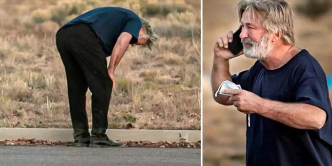 Alec Baldwin bricht weinend zusammen. alec baldwin