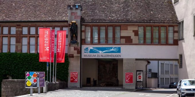 Das Museum zu Allerheiligen in Schaffhausen. Das Museum zu Allerheiligen in Schaffhausen.