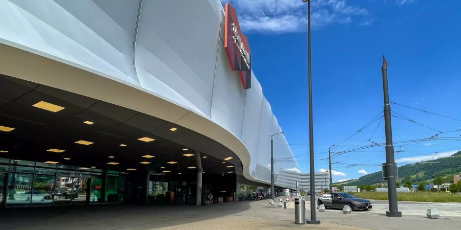 Die Mall of Switzerland in Ebikon.