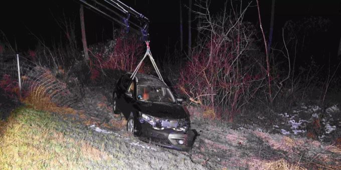 Es entstand Sachschaden von mehreren Zehntausend Franken. Unfall