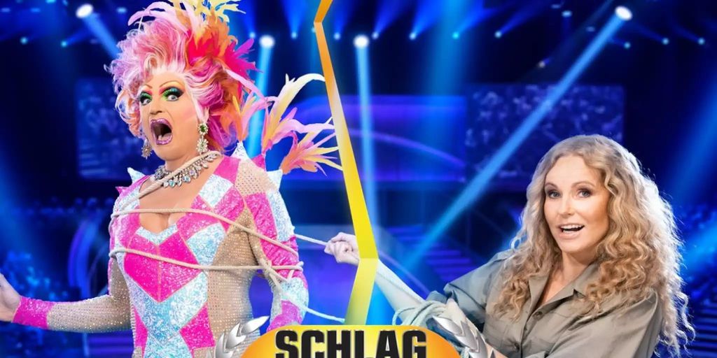 «Schlag den Star» Katja Burkard gewinnt gegen Olivia Jones «Schlag den Star» Katja Burkard gewinnt gegen Olivia Jones