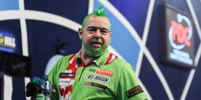 Wird als Mitfavorit in die Titelkämpfe in London starten: Peter Wright aus Schottland. F Darts