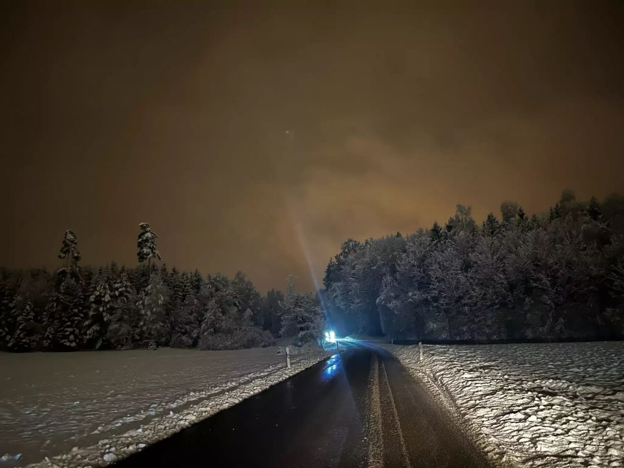 Die Strassen mussten frühmorgens geräumt werden.