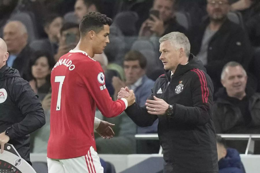 Trainer Ole Gunnar Solskjaer musste seinen Hut nehmen.