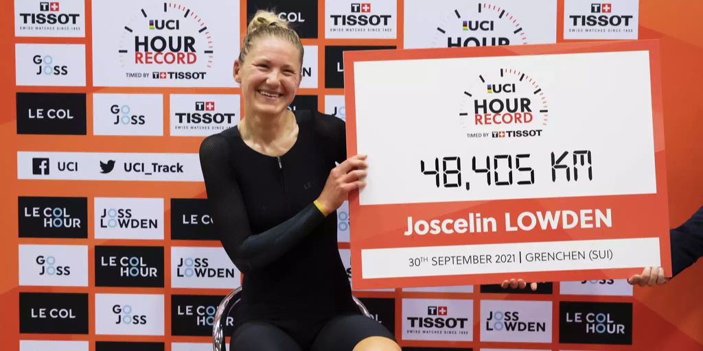 Stundenweltrekord Joscelin Lowden bricht den Rekord der Frauen