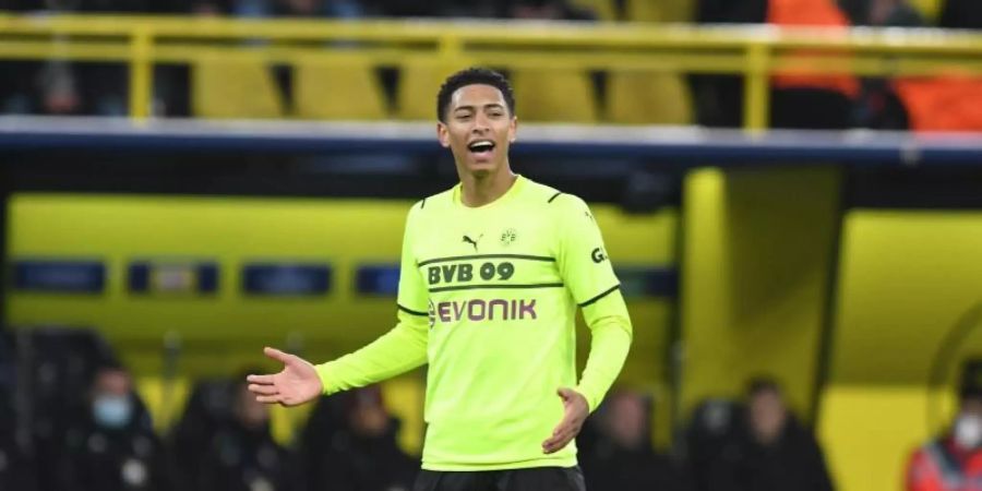 Jude Bellingham hat sich für Impfungen seiner Premier-League-Kollegen ausgesprochen. Foto: Bernd Thissen/dpa
