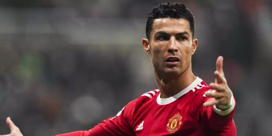 Cristiano Ronaldo ist nicht wirklich zufrieden. Foto: Owen Humphreys/PA Wire/dpa