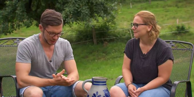 «Bauer sucht Frau»: Bauer Nils erteilt Sabrina eine Abfuhr. «Bauer sucht Frau»