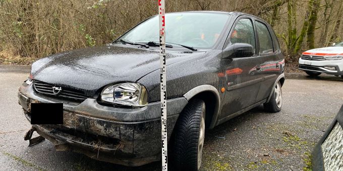 Personen wurden keine verletzt. Unfall