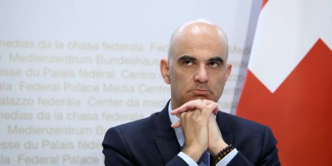 Bundesrat Alain Berset. berset