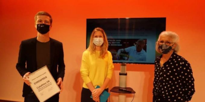 Der Ehrenpreis der Stadt Kloten geht an das OK Cybathlon (Roland Sigrist, Anni Kern). Kloten