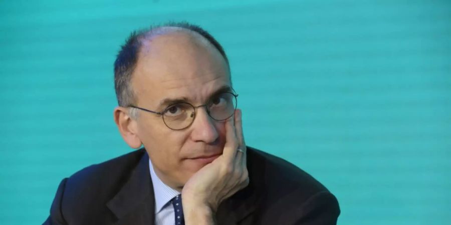 Italiens früherer Regierungschef Letta im Januar 2020