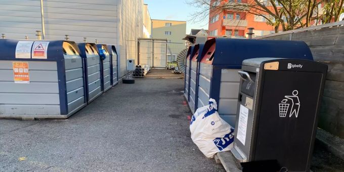 Widnau: Die Sammelstelle im Hutmacher. Widnau