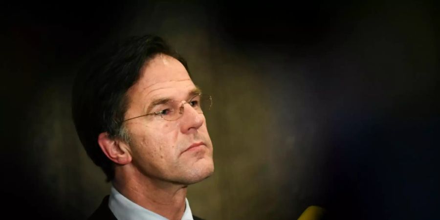 Gegenwind für Regierungschef Rutte im Parlament