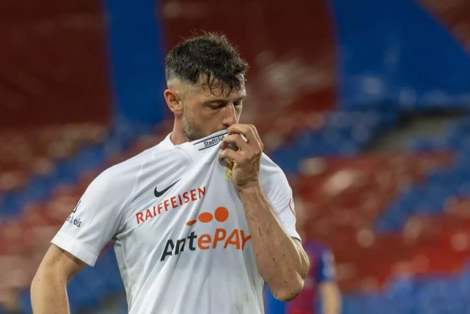 Blerim Dzemaili nach seiner Rückkehr im FCZ-Dress. Blerim Dzemaili