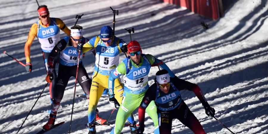 Biathlon WM Pokljuka Norwegen