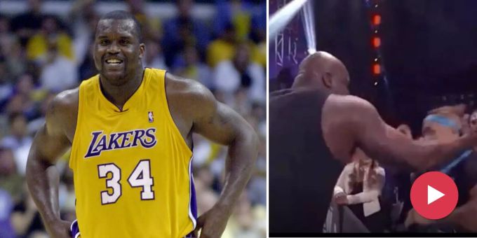 NBA-Legende - Shaq O’Neal verhaut Zuschauer bei Wrestling-Show