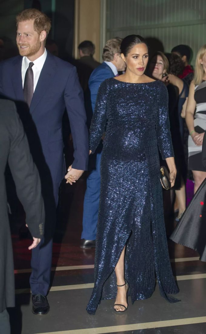 Meghan Markle und Prinz Harry in der Alber Hall in London im Januar 2019. meghan