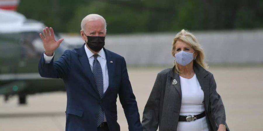 Joe Biden und seine Frau Jill