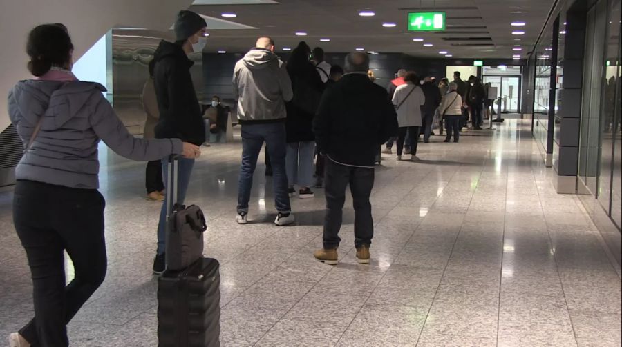 flughafen zürich testzentrum