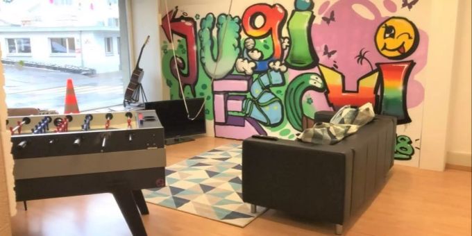 Eschenbach: Hier halten sich die Jugendlichen der Gemeinde auf. Jugendliche Eschenbach