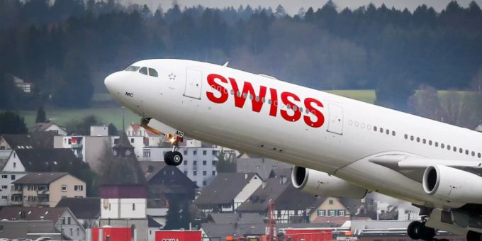 Die Fluggesellschaft Swiss leidet unter den Folgen der Coronakrise. Fluggesellschaft Swiss